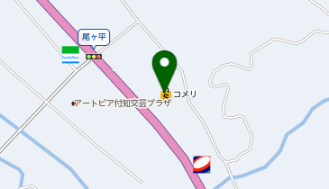 コメリハード&グリーン付知店の地図画像