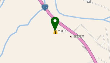 コメリハード&グリーン小国店※年始は1/2から営業開始の地図画像