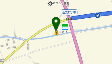 コメリハード&グリーン山元店※年始は1/2から営業開始の地図画像