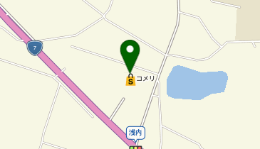 コメリハード&グリーン浅内店※年始は1/3から営業開始の地図画像