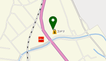 コメリハード&グリーン喜入店※年始は1/3から営業開始の地図画像