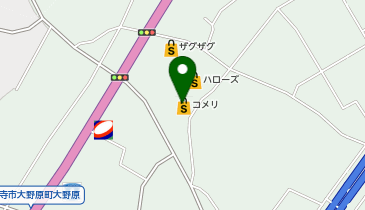 コメリハード&グリーン大野原店の地図画像