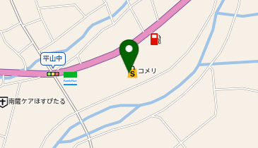 コメリハード&グリーン川辺平山店(鹿児島県)の地図画像