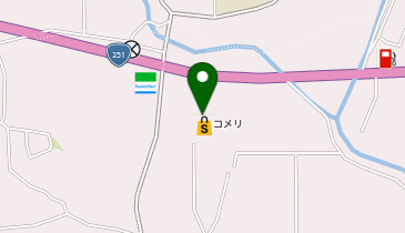 コメリハード&グリーン飯盛店の地図画像