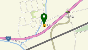 コメリハード&グリーン黒潮店※年始は1/3から営業開始の地図画像