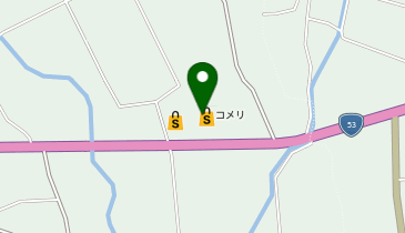 コメリハード&グリーン奈義店の地図画像