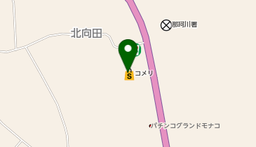 コメリハード&グリーン馬頭店の地図画像