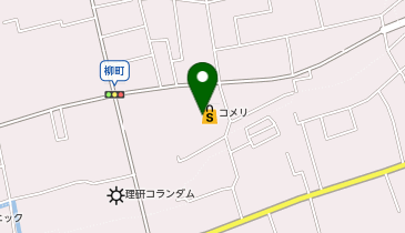 コメリハード&グリーン沼田柳町店の地図画像