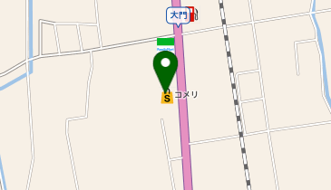 コメリハード&グリーン松川店の地図画像