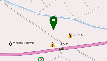 コメリハード&グリーン出島店の地図画像