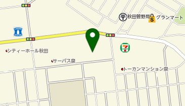 コメリPRO泉店の地図画像