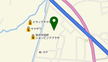 コメリPRO米沢店の地図画像