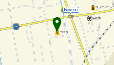 コメリハード&グリーン多気店の地図画像