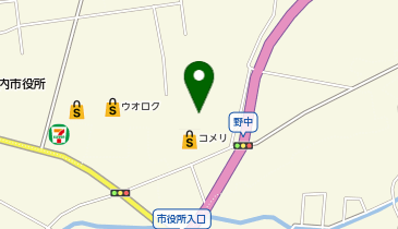 コメリハード&グリーン中条店の地図画像