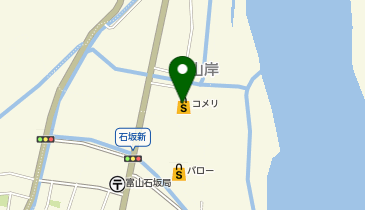 コメリPRO石坂店の地図画像