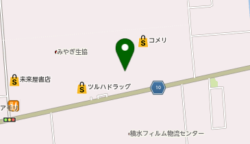 コメリパワー亘理店PROの地図画像