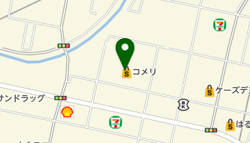 コメリハード&グリーン四日市店の地図画像