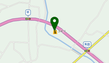 コメリハード&グリーン熊野店の地図画像