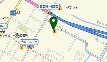 コメリハード&グリーン堅田店※年始は1/2から営業開始の地図画像
