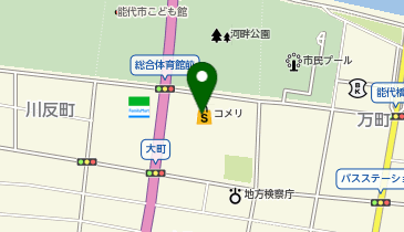 コメリハード&グリーン能代店の地図画像
