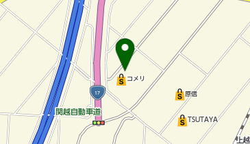 コメリリフォーム六日町店の地図画像