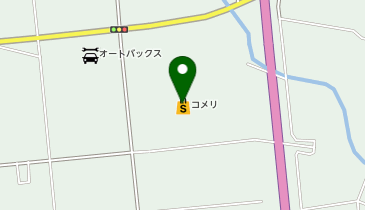コメリリフォーム水沢店の地図画像
