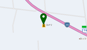 コメリリフォーム那須塩原店の地図画像