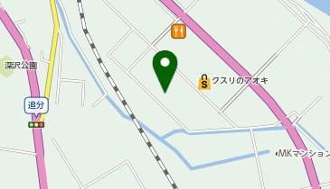 コメリリフォーム箕輪店の地図画像