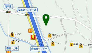 コメリリフォーム安曇野店の地図画像