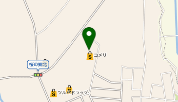 コメリリフォーム茨城町店の地図画像