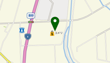 コメリリフォーム魚津店の地図画像