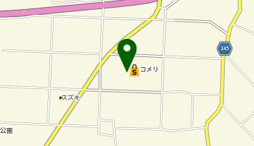 コメリリフォーム七尾店の地図画像