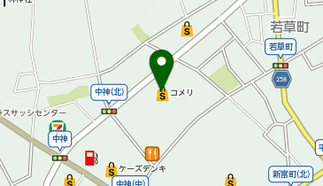 コメリリフォーム砺波店の地図画像