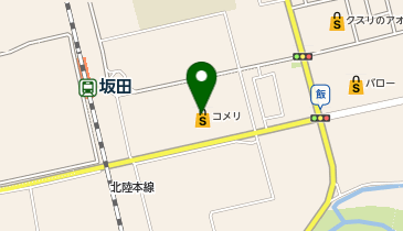 コメリリフォーム米原店の地図画像