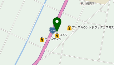 コメリリフォーム与謝野店の地図画像