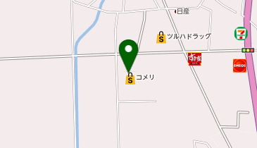 コメリリフォーム喜多方店の地図画像