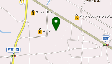 コメリリフォーム明和店の地図画像