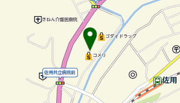 コメリリフォーム佐用店の地図画像