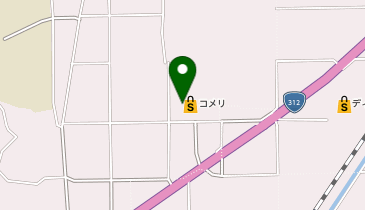 コメリリフォーム日高水上店の地図画像