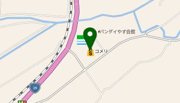 コメリリフォーム郡家店の地図画像