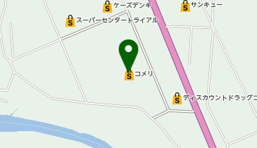 コメリリフォーム出水店の地図画像