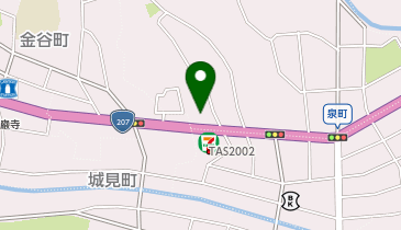 七田式いさはや教室の地図画像