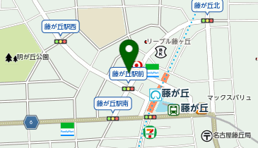 七田式藤が丘教室の地図画像