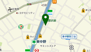 七田式中野教室の地図画像