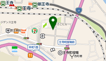 七田式王寺教室の地図画像