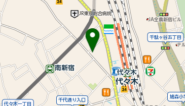 七田式新宿南口教室の地図画像