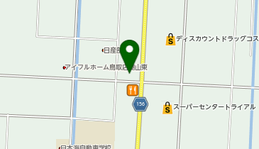 七田式はなふさ鳥取教室の地図画像