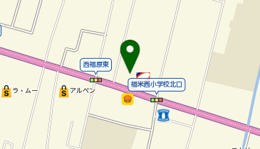 七田式はなふさ米子教室の地図画像