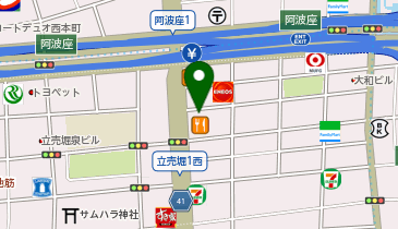 七田式本町教室の地図画像