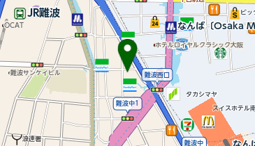 七田式なんば教室の地図画像
